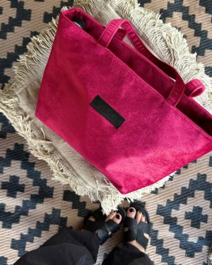 Torebka Damska CASUAL Malinowy sorbet